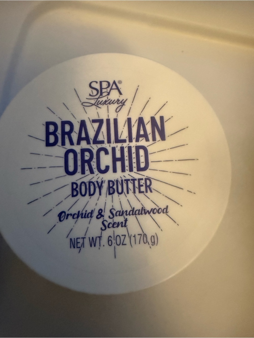 Spa luxury Brazilian Orchid Body Butter